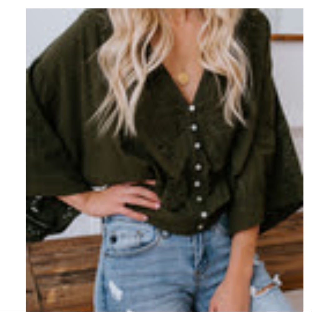 Boho flowy top